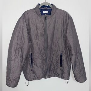 Peter Millar Silver Quilted Jacket